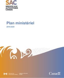 Plan ministériel 2019-2020 - Plan ministériel 2019-2020