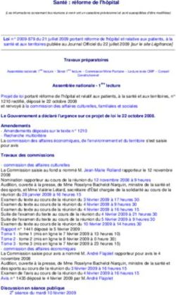 Santé : réforme de l'hôpital