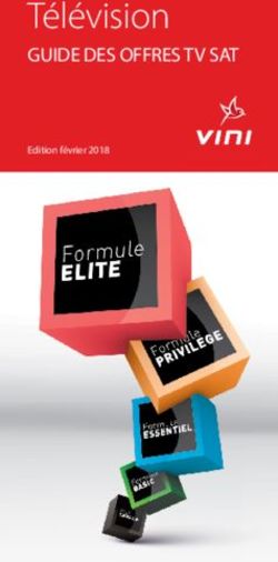 Télévision GUIDE DES OFFRES TV SAT - Edition février 2018 - Vini