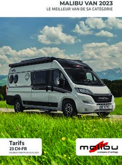 Tarifs 23 CH-FR - MALIBU VAN 2023 - Malibu Carthago