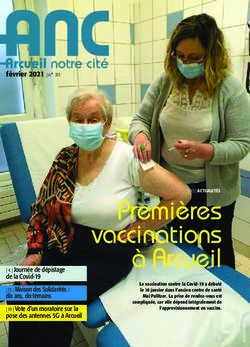 Premi&egrave;res vaccinations &agrave; Arcueil