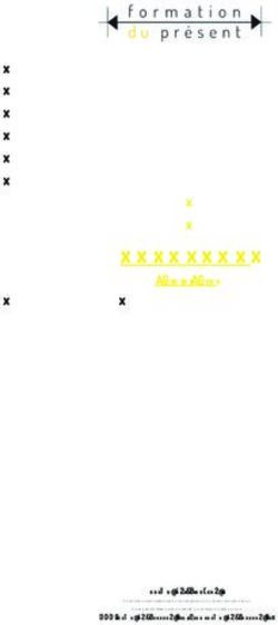 CVTHEQUE 2018 / 2019 - Formation du Présent - formation du present