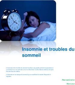 Insomnie et troubles du sommeil - PharmaGeneve