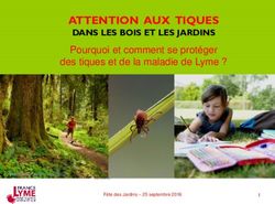 ATTENTION AUX TIQUES DANS LES BOIS ET LES JARDINS - Quomodo