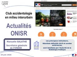 Actualités ONISR Club accidentologie en milieu interurbain - Manuelle SALATHE Secrétaire générale - Cerema