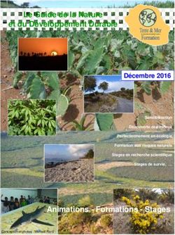 Le Guide de la Nature et du Développement Durable - Observatoire Marin