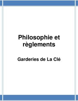Philosophie et règlements - Garderies de La Clé - La Clé
