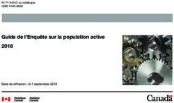 Guide de l'Enquête sur la population active 2018