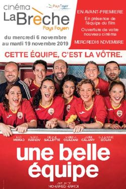 Du mercredi 6 novembre au mardi 19 novembre 2019 - EN AVANT-PREMIERE MERCREDI 6 NOVEMBRE En présence de l'équipe du film Ouverture de votre ...