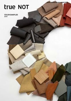 NOT COLOR SAMPLES 2019 - Konferenzmoebel.info