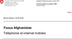 Focus Afghanistan Téléphonie et internet mobiles