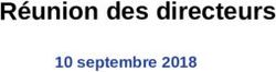 Réunion des directeurs - 10 septembre 2018 - IEN Illfurth
