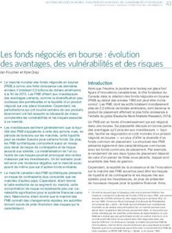 Les fonds négociés en bourse : évolution des avantages, des vulnérabilités et des risques