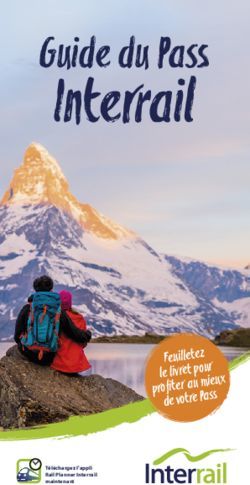 Interrail Guide du Pass - ivret pour profiter au mieux de votre Pass