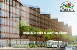 Small City, la vitrine du savoir-faire industriel - Urban Project SA