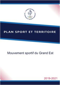 Mouvement sportif du Grand Est 2019-2021 - CDOS Vosges