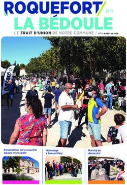 N 1 le trait d'union de notre commune / 4 &egrave;me trimestre 2020 - Pr&eacute;sentation de la nouvelle &eacute;quipe municipale - Mairie de Roquefort la B&eacute;doule