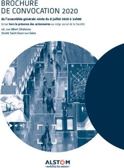 BROCHURE DE CONVOCATION 2020 - de l'assemblée générale mixte du 8 juillet 2020 à 14h00 - Alstom