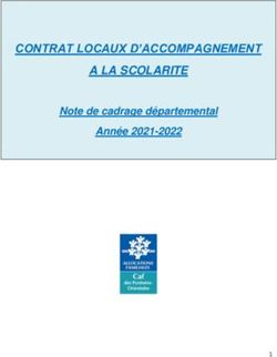 CONTRAT LOCAUX D'ACCOMPAGNEMENT A LA SCOLARITE - Note de cadrage d&eacute;partemental Ann&eacute;e 2021-2022