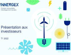 Pr&eacute;sentation aux investisseurs - T1 2022 Innergex &eacute;nergie renouvelable - Innergex Renewable Energy