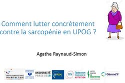 Comment lutter concr&egrave;tement contre la sarcop&eacute;nie en UPOG ? - Agathe Raynaud-Simon - A.Raynaud-Simon