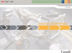 GUIDE DU VÉLOPARTAGE TP 14931F