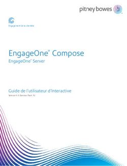 ENGAGEONE COMPOSE ENGAGEONE SERVER GUIDE DE L'UTILISATEUR D'INTERACTIVE - VERSION 4.4 SERVICE PACK 10