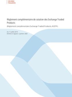 Règlement complémentaire de cotation des Exchange Traded Products - (Règlement complémentaire Exchange Traded Products, RCETP)