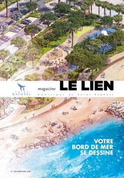 VOTRE BORD DE MER SE DESSINE - magazine m u - Ville de Saint-Rapha&euml;l