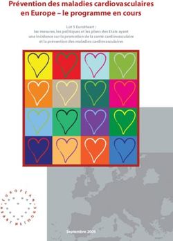 Prévention des maladies cardiovasculaires en Europe - le programme en cours - SANTE.lu