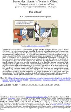 Le sort des migrants africains en Chine : L' afrophobie entrave la course de la Chine pour les ressources et les march&eacute;s de l'Afrique - OSF