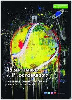 25 SEPTEMBRE AU 1ER OCTOBRE 2017 - INTERNATIONAUX DE TENNIS - Open d'Orl&eacute;ans