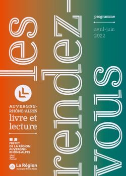 Avril-juin 2022 programme - Livre et lecture