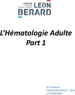 L'H&eacute;matologie Adulte Part 1 - Dr S.Assaad Centre L&eacute;on B&eacute;rard - Lyon Le 27/09/2016 - Centre L&eacute;on B&eacute;rard