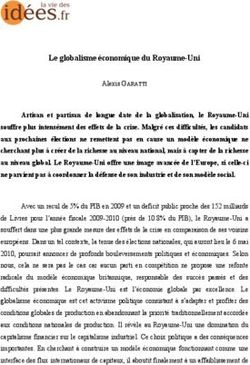 Le globalisme économique du Royaume-Uni