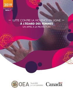 2019 À L'ÉGARD DES FEMMES - LUTTE CONTRE LA VIOLENCE EN LIGNE