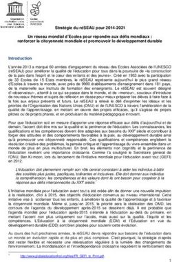 Stratégie du réSEAU pour 2014-2021 Un réseau mondial d'Ecoles pour répondre aux défis mondiaux : renforcer la citoyenneté mondiale et promouvoir ...