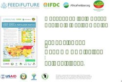 STATUT PAYS HEBDOMADAIRE #2 17 AVRIL 2020 - OBSERVATOIRE OUEST AFRICAIN DES ENGRAIS - IFDC