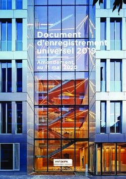 Document d'enregistrement universel 2019 - Amendement, au 11 mai 2020 - Rexel