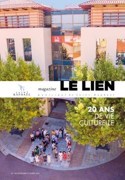 20 ANS DE VIE CULTURELLE - magazine - Ville de Saint-Raphaël