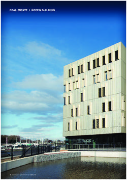 REAL ESTATE i GREEn BuiLDinG