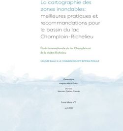 La cartographie des zones inondables: meilleures pratiques et recommandations pour le bassin du lac Champlain-Richelieu