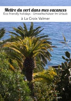 Mettre du vert dans mes vacances - Eco friendly holidays - Umweltschützer Im Urlaub - La Croix Valmer