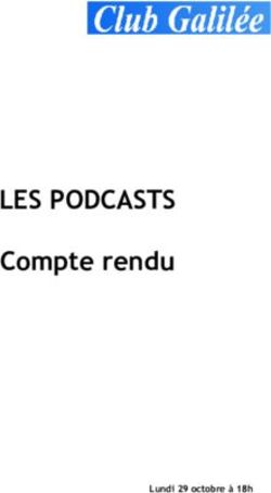 LES PODCASTS Compte rendu - Lundi 29 octobre à 18h - Club Galilée