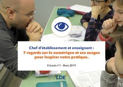 Chef d'&eacute;tablissement et enseignant : 7 regards sur le num&eacute;rique et ses usages pour inspirer votre pratique.