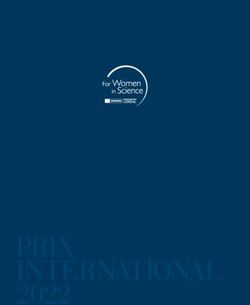 PRIX INTERNATIONAL 2022 - Fondation L'Oréal