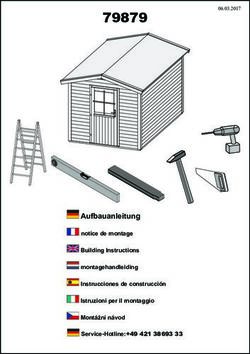 79879 Aufbauanleitung notice de montage Building Instructions montagehandleiding - Otto