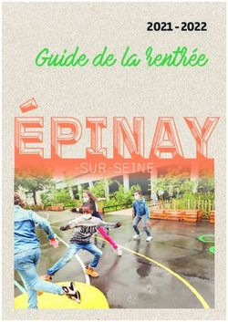 Guide de la rentr&eacute;e -SUR-seine 2021 - 2022 - Epinay-sur-Seine