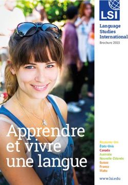 Apprendre et vivre une langue - Language Studies International Brochure 2015 - LSI