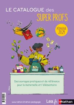 Super profs LE CATALOGUE des - Éditions Nathan